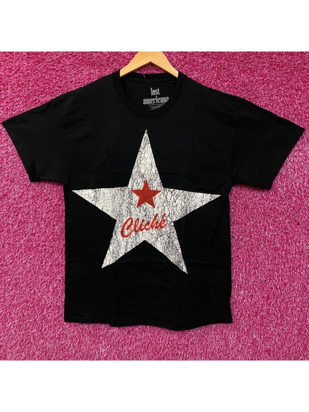 Machine Gun Kelly " Cliche" Star Lost Americana T-Shirt Large